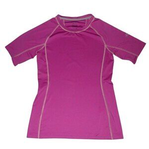 Exofficio Women XS So‎ Cool T Shirt Base Layer Short sleeve Purple Gorpcore